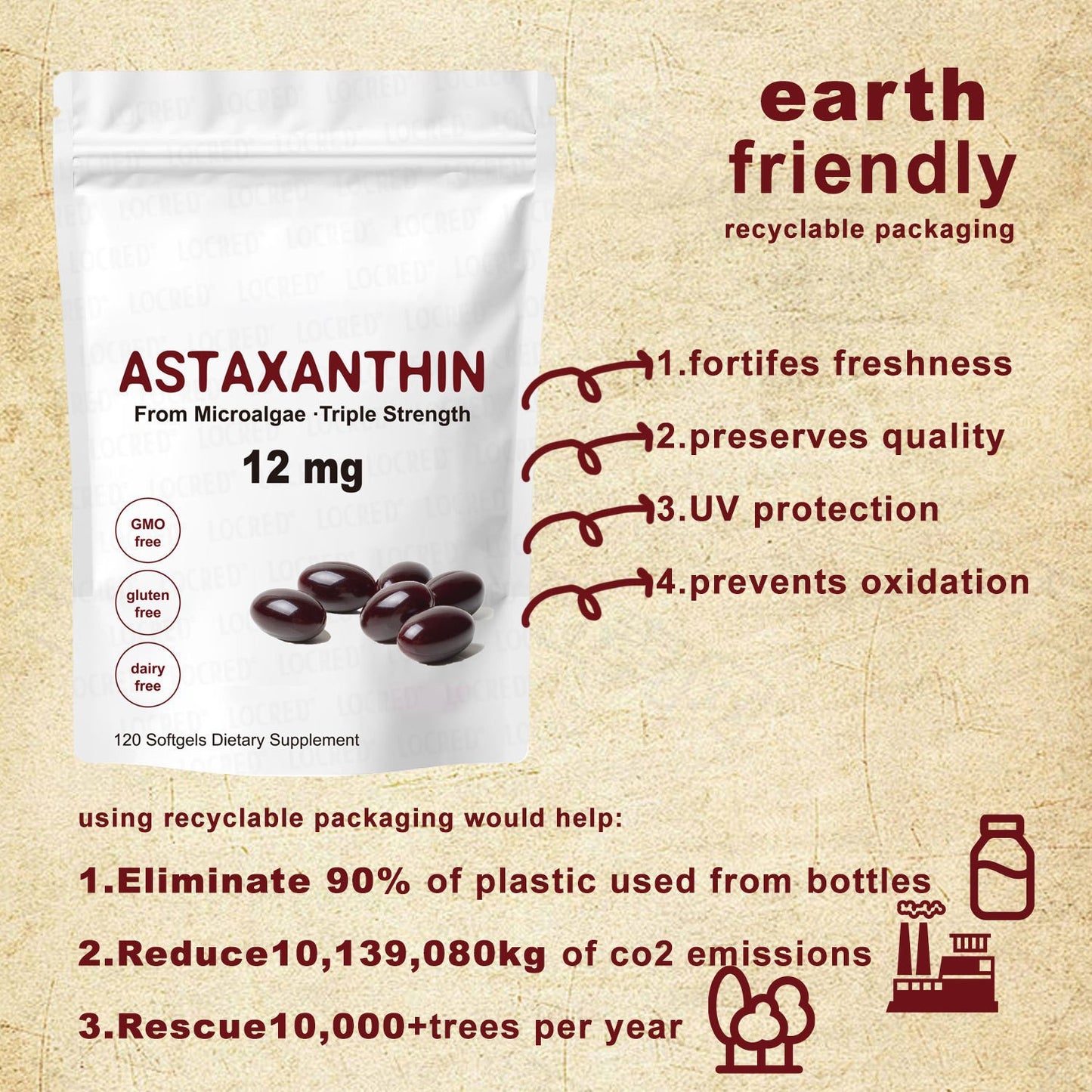 Astaxanthin capsules